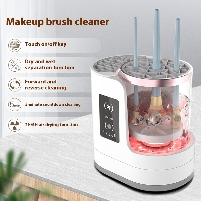 Automatic Makeup Brush Cleaner & Dryer-Deep Clean in Seconds!