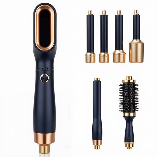 New Hair Dryer Multi Hair Styler 5 In1 Curling Iron Hair
