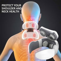 Smart Electric Neck & Back Massager – Deep Pulse Relief