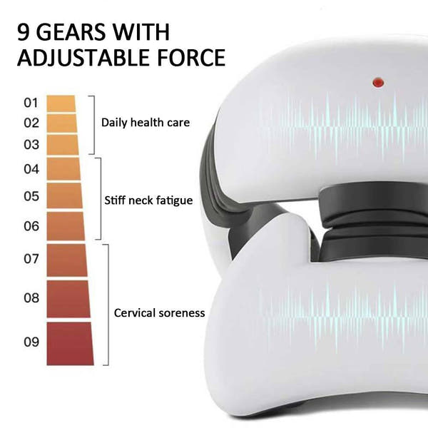 Smart Electric Neck & Back Massager – Deep Pulse Relief